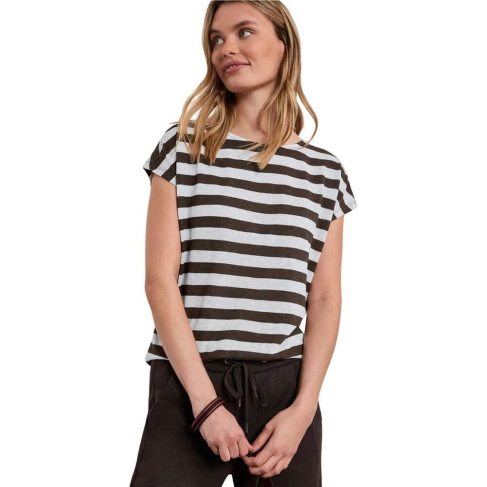 Street One Brown Polyester Women's T-Shirt